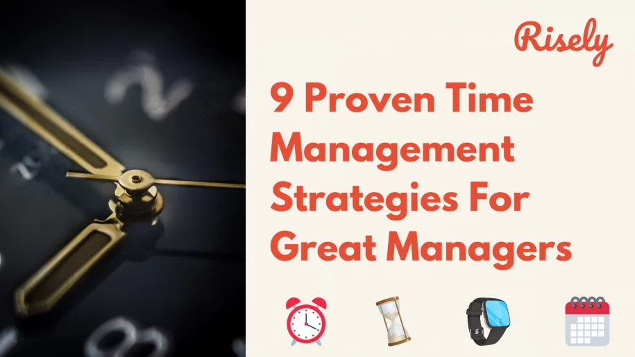 time management strategies