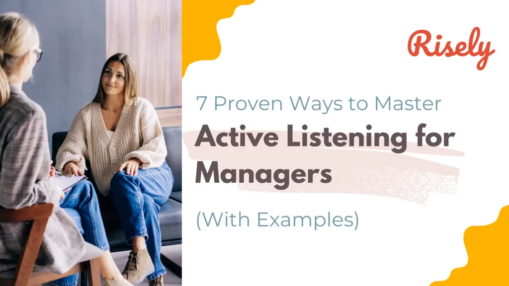 Active Listening for Managers