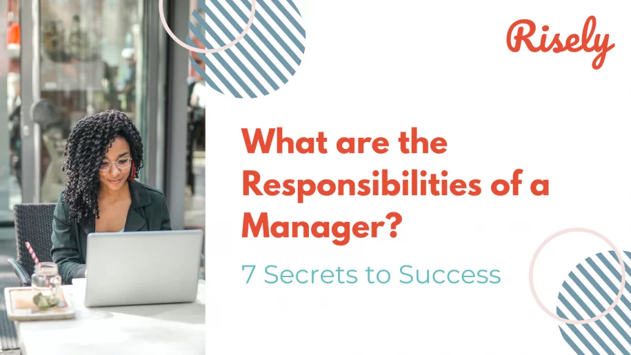 responsibilities of a manager