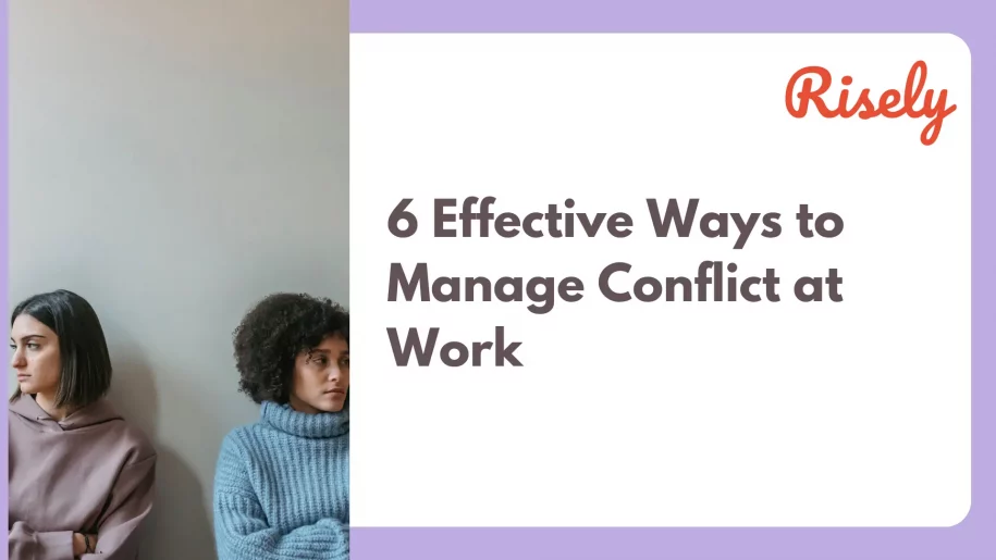 manage conflict at work