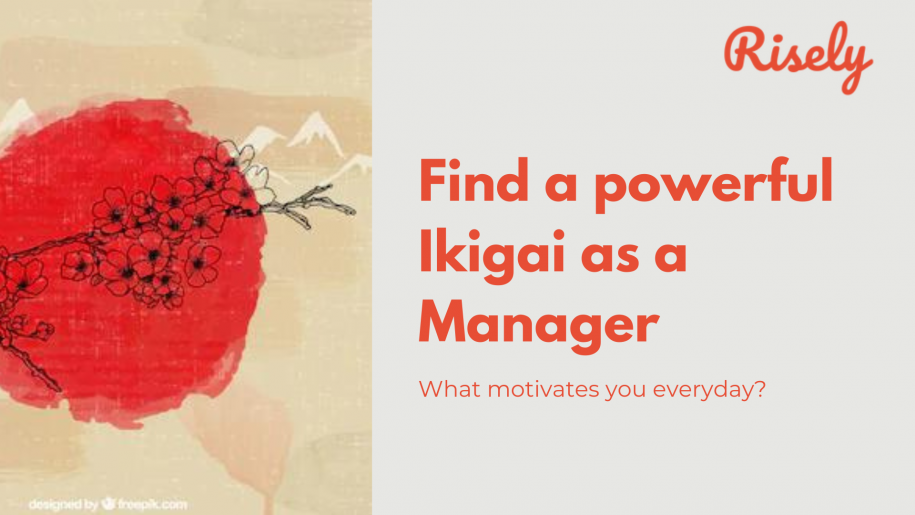 ikigai. This image represents the blog on ikigai for managers