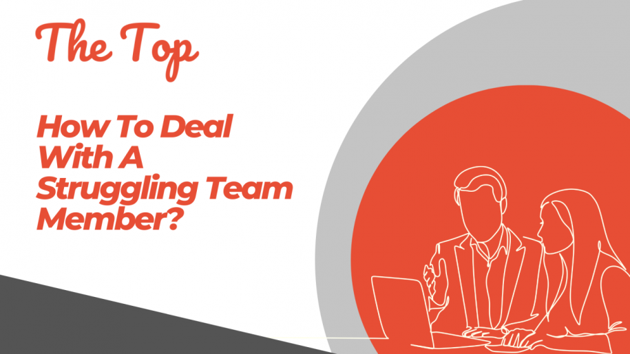 Dealing with struggling team member