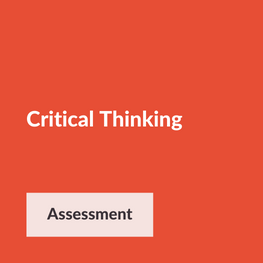 Critical Thinking Skill Assessment
