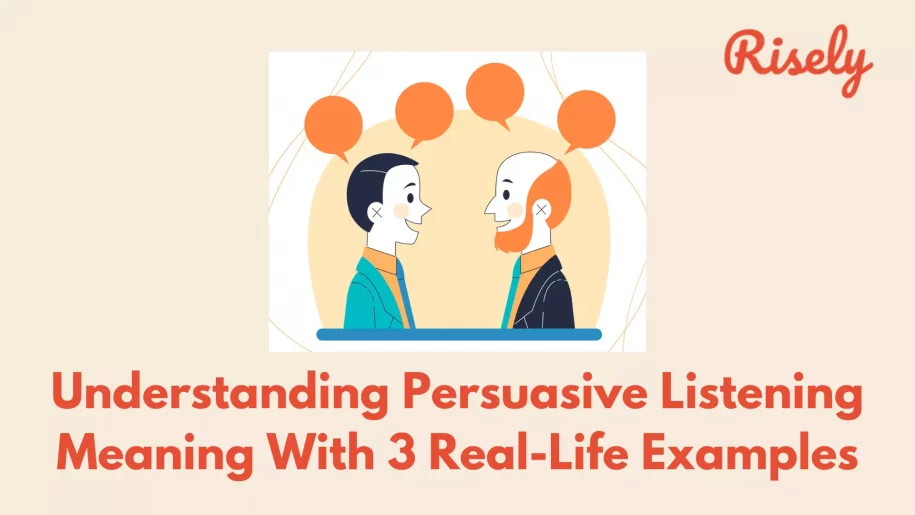 Persuasive listening meaning