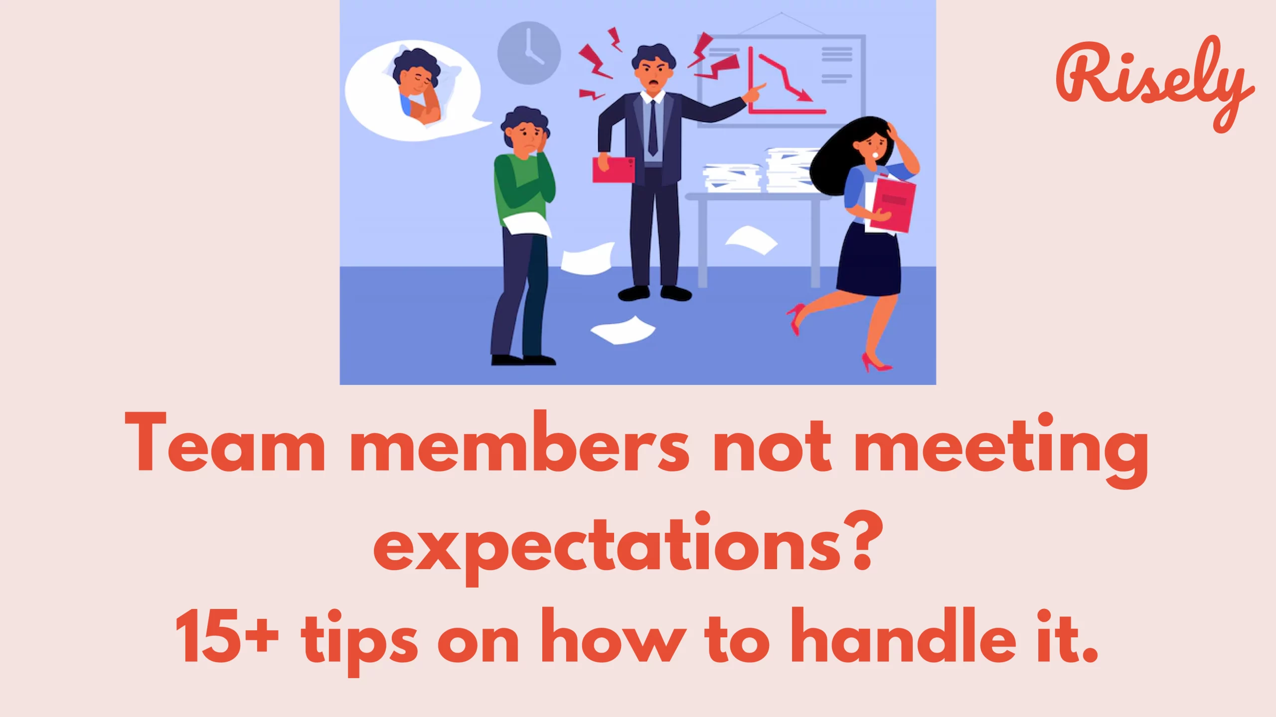 not meeting expectations