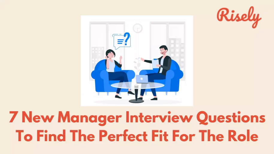 New manager interview questions