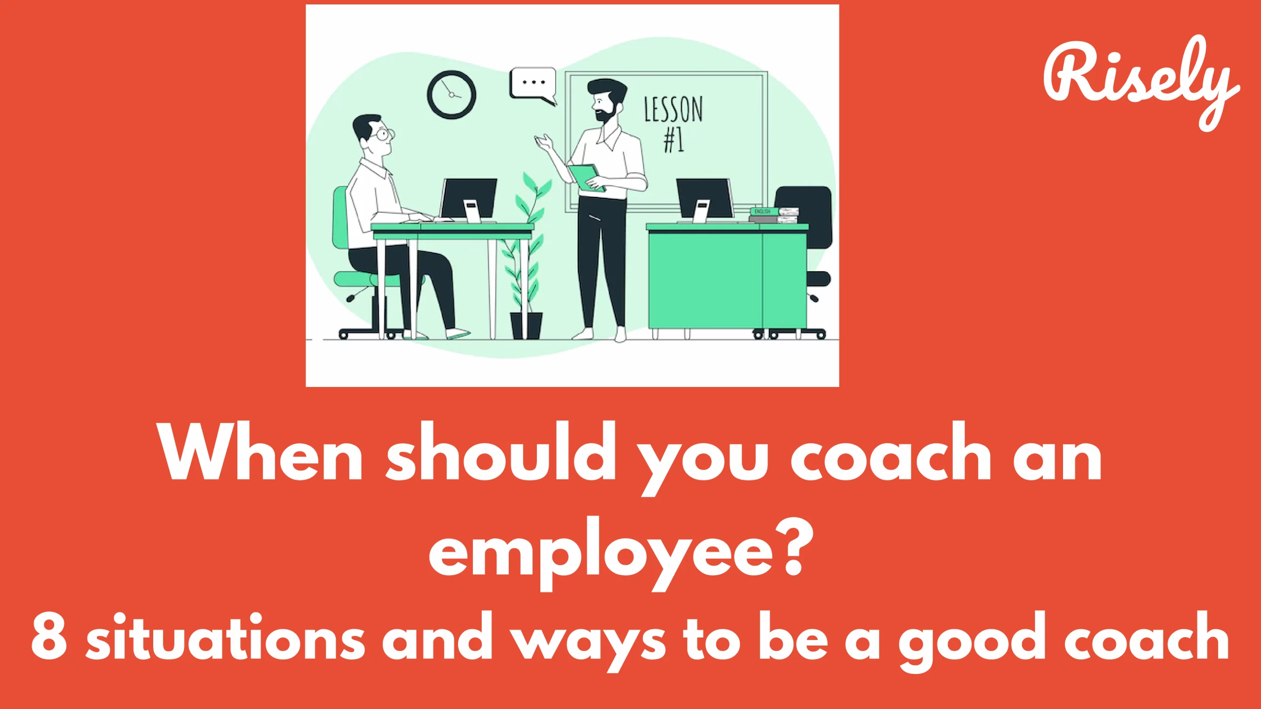 When should you coach an employee