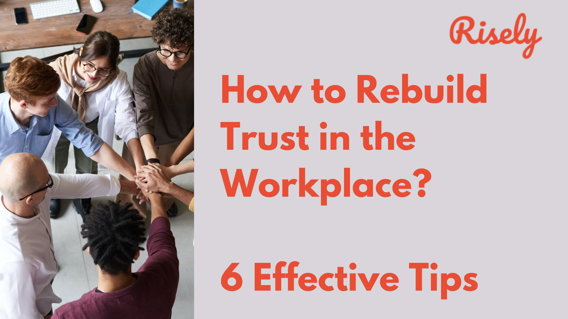 Rebuild Trust in the Workplace
