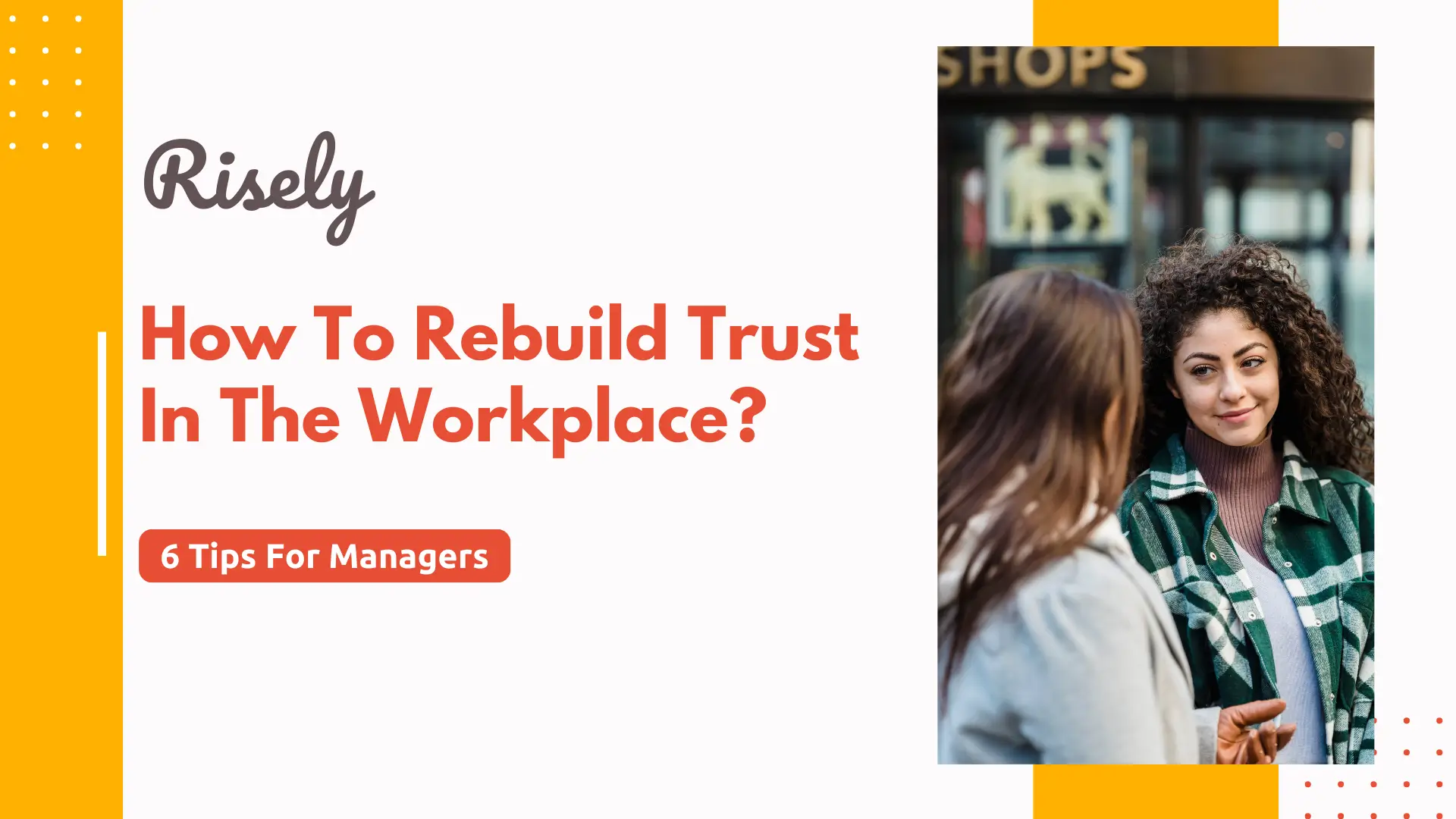 rebuild trust in the workplace