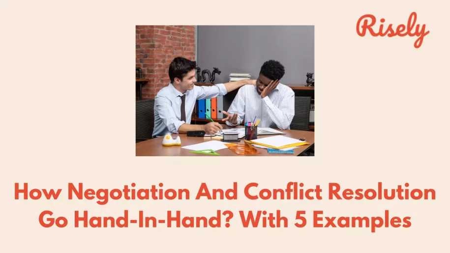Negotiation and conflict resolution
