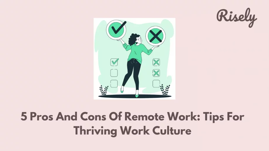 pros and cons of remote work