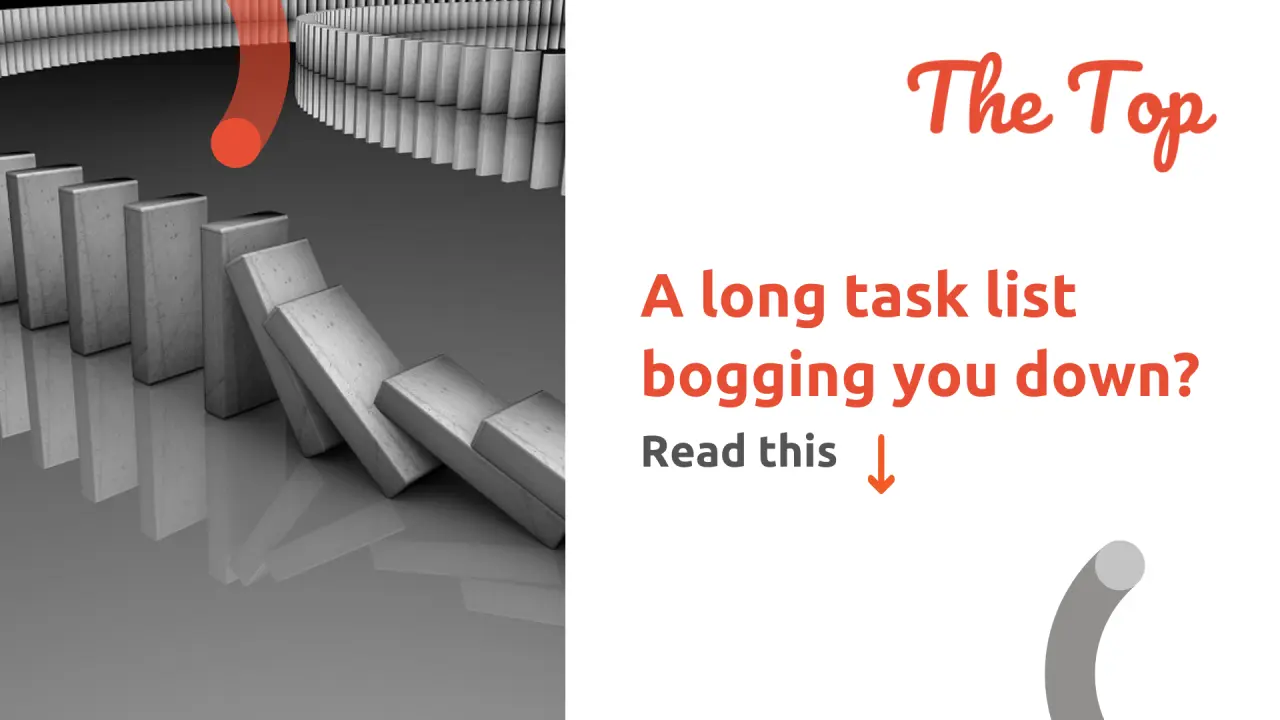 A long task list bogging you down? Risely newsletter