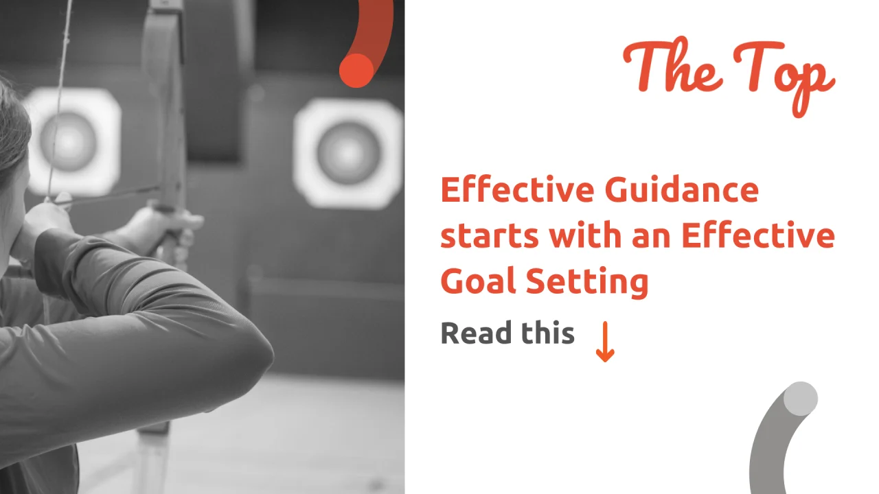 Effective Guidance starts with an Effective Goal Setting - risely newsletter