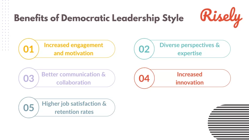 Benefits of the Democratic Leadership Style