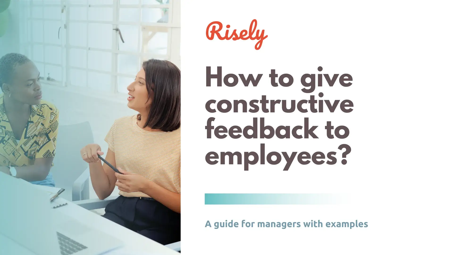 How to give constructive feedback to employees?
